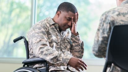 Combat Veterans Study: Association Between 5-Year Outcome of Patients with TBI & Measures Collected Postinjury