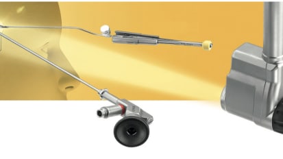 Complete visualization solution for endoscopic keyhole surgery