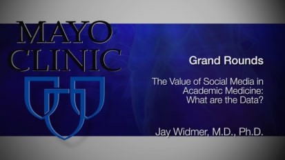 The value of social media in academic medicine: What are the data?