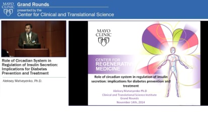 Grand Rounds — Role of Circadian System in Regulation of Insulin Secretion: Implications for Diabetes Prevention and Treatment