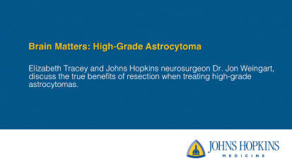 Brain Matters: High-Grade Astrocytoma