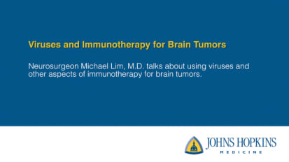 Viruses and Immunotherapy for Brain Tumors