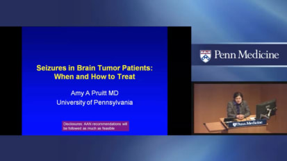 Seizures in Brain Tumor Patients: When and How to Treat