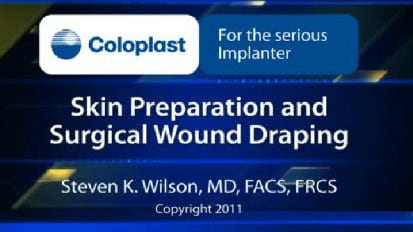 Skin Preparation and Surgical Wound Draping