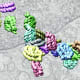 This computer-enhanced image shows interacting chains of chromatin -- the densely packaged structure of DNA. New UTSW research shows a machine-learning program can diagnose subtypes of heart disease by analyzing how molecules of DNA inside heart cells are organized into chromatin. Credit: Horng Ou, Sebastien Phan, Mark Ellisman, Clodagh O'Shea, Salk Institute, La Jolla, CA (via NIH).