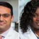 Drs. Dharam Kumbhani (left) and Laurette Mbuntum (right)