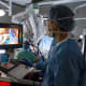 FLIm technology allows for augmented display of diagnostic information in the field of vision of the operating surgeon