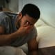 Research showed that markers of poor sleep quality gathered from patients wearing an actigraph were all strong predictors of major depressive disorder relapse. These included waking soon after sleep onset, lower sleep regularity, and high nighttime activity. (Photo credit: Getty Images)