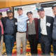 The HVPAA Future Leaders program directors gathered for a photo. They are, from left, Venkata Giri Andukuri (Creighton University), Kshitij Thakur (Crozer Keystone Medical Center/Drexel University), Rob Fogerty, (Yale University), Kencee Graves (University of Utah), Chris King (University of Colorado) and Remus Popa (University of California Riverside). Missing is Deepak Agrawal (UT Southwestern).