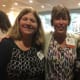 Linda Underwood and Barb Goebel during nursing school.