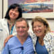 (from left) Joanne Kwan, UCSF senior clinical research coordinator; Andrew Posselt, MD, director of the Pancreatic Islet Transplantation Program at UCSF, and MJ, T1D islet transplant patient.