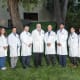 From left to right: Eric M. Ghiraldi, DO; Joshua Cohn, MD, FPMRS; Rosalia Viterbo, MD, FACS; Steve Sterious, MD, FACS; Alexander Kutikov, MD, FACS; Richard Greenberg, MD, FACS; Robert Uzzo, MD, MBA, FACS; Jay Simhan, MD, FACS; Marc C. Smaldone, MD, MSHP, FACS; David Y.T. Chen, MD, FACS; Andres F. Correa, MD; Justin I. Friedlander, MD