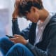 Youth in the study receiving care for depression, suicidal ideation, and/or suicidal behaviors reported problematic social media use, which was defined as being upset or having feelings of discontent or disappointment when not using social media. (Photo Credit: Getty Images)