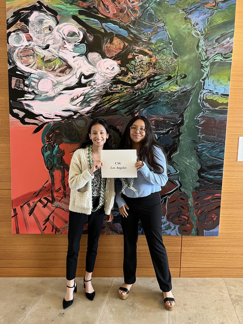Carina Gregorio and Brenda Romero, who studied at CSU Los Angeles, were part of the first cohort of U-GROW interns at Cedars-Sinai.Alfredo Trento, MD