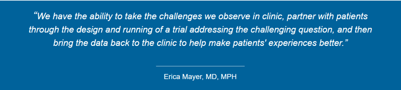 Erica Mayer, MD, MPH Quote