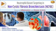 Neutrophil-Based Targeting in Non-Cystic Fibrosis Bronchiectasis (NCFBE)<br><sup>Focus on Inflammation and Disease Activity</sup>