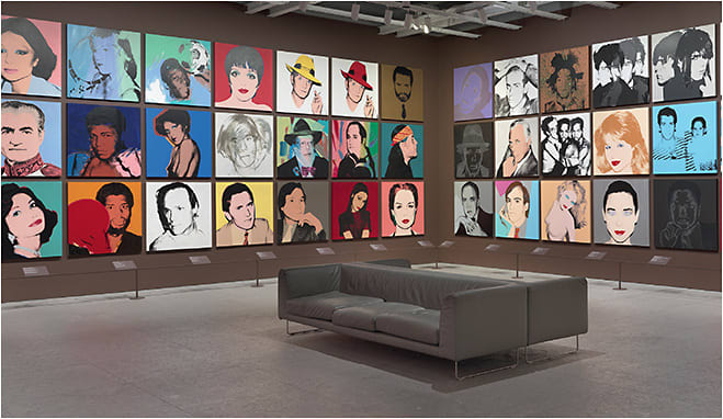 The Whitney Museum of American Art
PHOTO COURTESY RON AMSTUTZ. © 2018 THE ANDY WARHOL FOUNDATION FOR THE VISUAL ARTS, INC.
LICENSED BY ARTISTS RIGHTS SOCIETY (ARS), NEW YORK