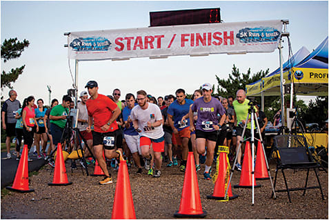 Runners head out in the Optometry Cares 5K Run &amp; Walk fundraiser sponsored by The Vision Council and Transitions Optical