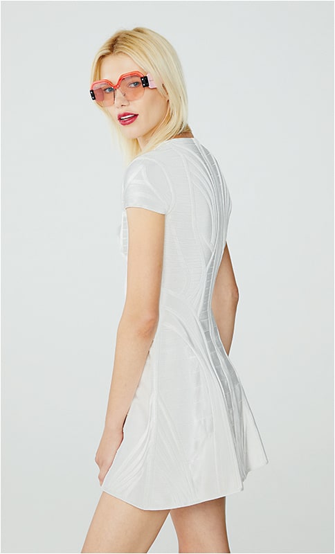 to boldly go 
Miu Miu MU09SS from Luxottica is not for the faint of heart (or wardrobe)—it signals a boldly futuristic direction in frame design that is soaked in stunning hues.