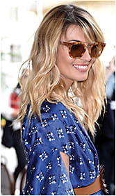 FORD &amp; FILMS 
Italian actress and model Sveva Alviti wears Tom Ford style TF0541 from Marcolin during the 70th Cannes Film Festival in France.