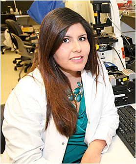 Karen Y. Torrejon, PhD, founder and chief scientific officer of Glauconix Biosciences.