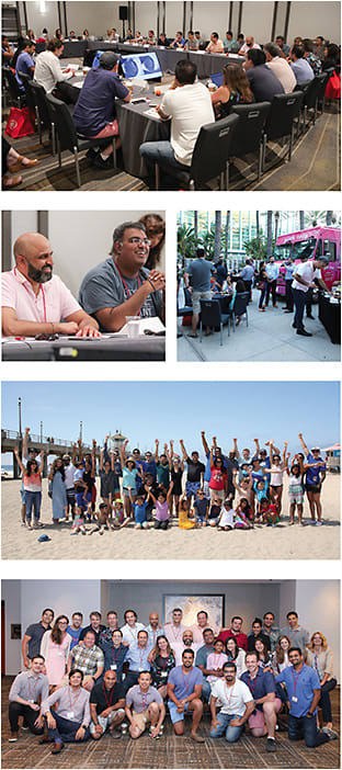 In August 2019, we hosted the inaugural ARF conference in Anaheim, CA—no suits, no podiums, and no egos! ARF 2019 highlights included a trip to Huntington Beach, continuing medical education credit, family fun at Disneyland, and a welcome reception with multiple food trucks (see images). Given the popularity of our inaugural meeting, but within the shadow of COVID-19, we hosted ARF 2020 in Irvine, CA, with both in-person and online participation. Social distancing came easy to us, as we’ve been using social media to interact with retina colleagues for a few years now.