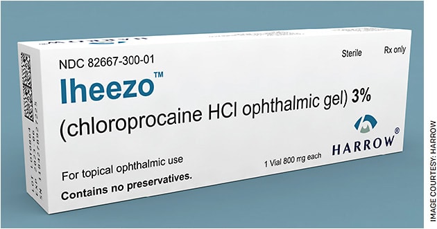 Iheezo’s benefits are fast onset, duration and the need for only three drops to perform an entire cataract case.