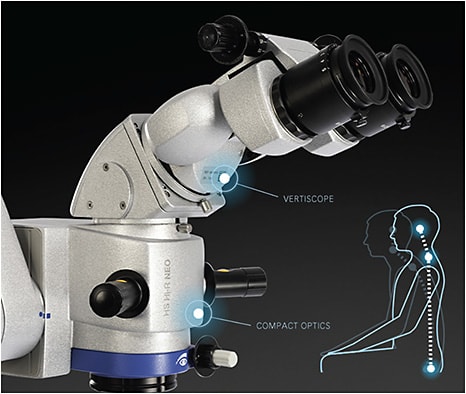 Figure 3. Haag-Streit’s Hi-R NEO 900 surgical microscope