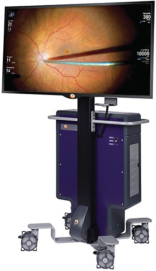 Figure 1. Alcon’s NGENUITY 3D Visualization System.