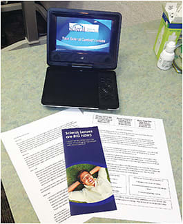 Patient materials help to communicate expectations with the patient, says Dr. Woo.