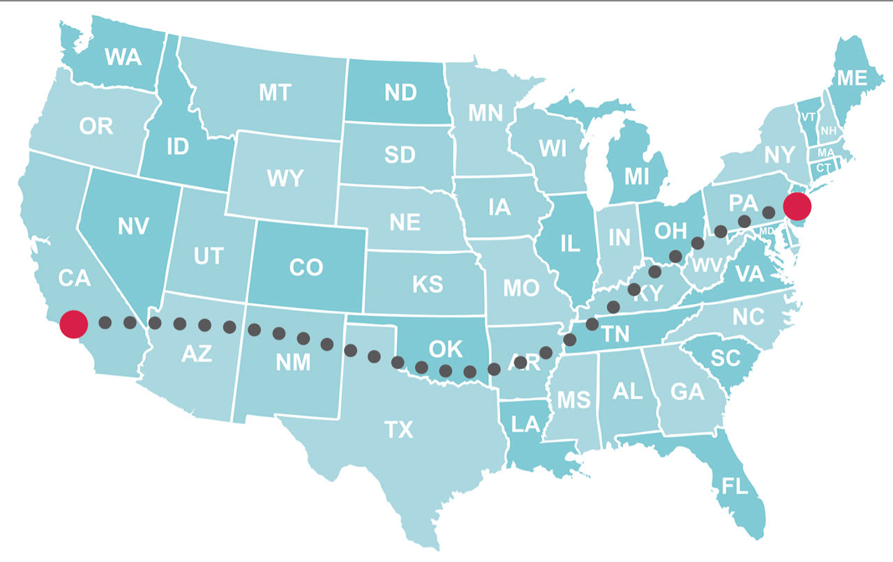 Musician Mike Posner traveled over 2,800 miles by foot. (Photo courtesy: AdobeStock/dlyastokiv)