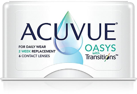 Acuvue Oasys with Transitions offers patients a light-adaptive contact lens option.