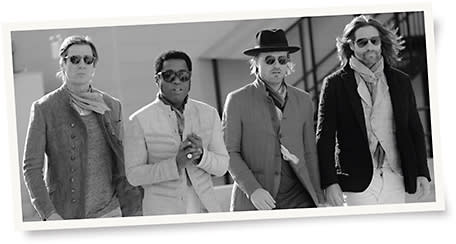 RHYTHM AND BLUES
R&amp;B band Vintage Trouble stars in the John Varvatos Spring/Summer 2017 campaign from De Rigo REM, shot by legendary music photographer Danny Clinch. The frame styles are (l-r): Grand, Bond, Renwick, and Greenwich. Courtesy of John Varvatos