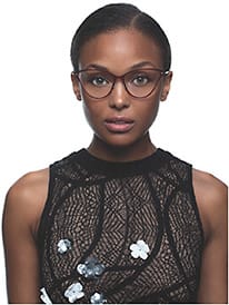 In this issue, we serve up a mix of superb women’s specs + ultimate staff training tips.
ON OUR COVER:
Model: Kirby Griffin/Photogenics
Photography: Jurgen Reisch
Hair + Makeup: Will Carrillo
Fitting Optician: Julia Gogosha of Gogosha Optique
Frame: Lindberg 6556 T803