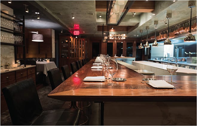 Chef’s Table at Brooklyn Fare Photo by Adriana Rodriguez