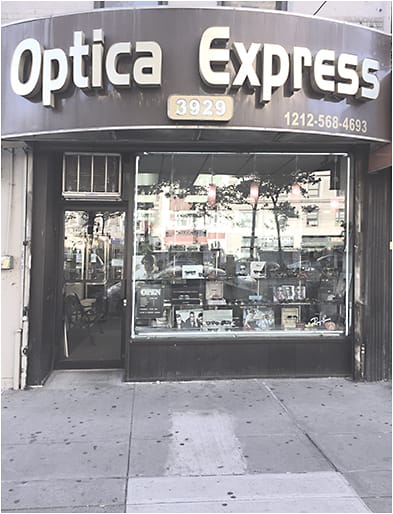 Optica Express is one of Burnside Optical’s four NYC locations