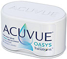 ACUVUE OASYS with Transitions Light Intelligent Technology