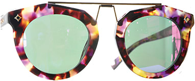 MCM sunglasses from Marchon on display at Vision Expo West 2016