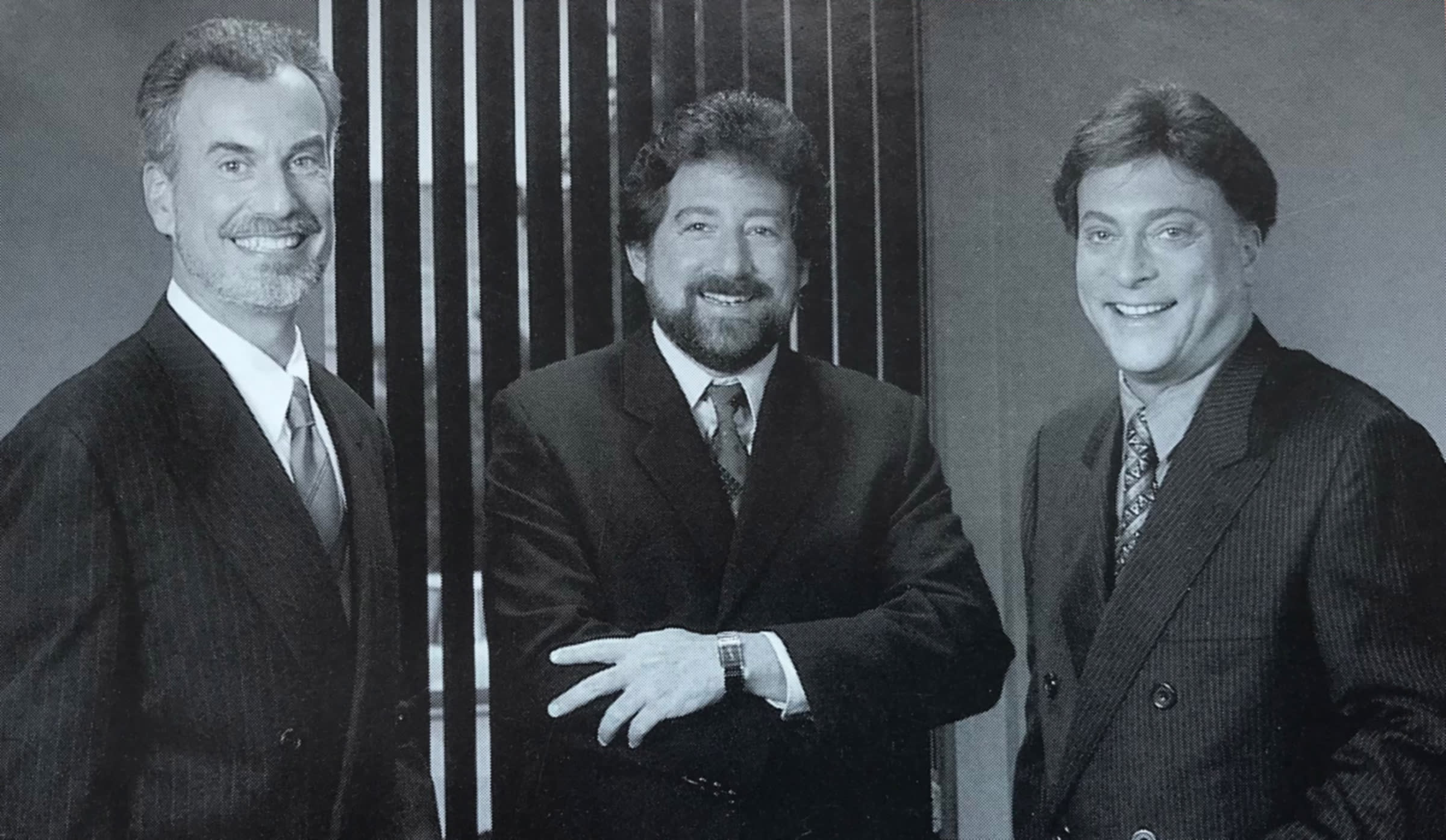 From left to right: Larry Roth, Al Berg, and Jeff White.