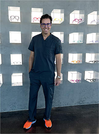 Matt Barber, O.D., founder, CHROMA modern Eyewear Eyecare