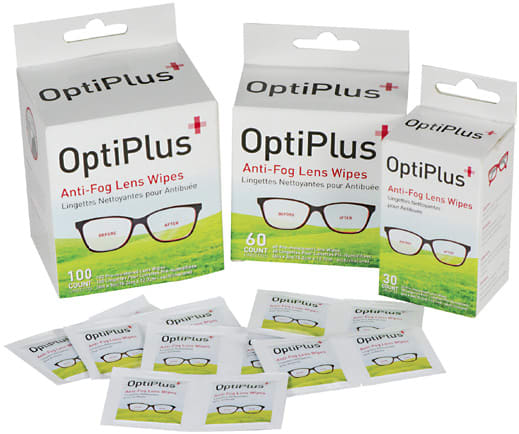 OptiPlus&amp;#x2B; Anti-Fog Lens Wipes from Hilco Vision