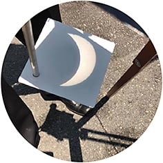 Clockwise from top left: Jennifer Pytlewski Berra, district sales manager at Marchon, documents history for her son (pictured) in Chesterfield, MO; Dispensing optician Judy Ligon records John D. Phillips, M.D., and clinic manager Diane Cook of Eye Physicians &amp; Surgeons in Jacksonville, AR COURTESY OF JUDY LIGON