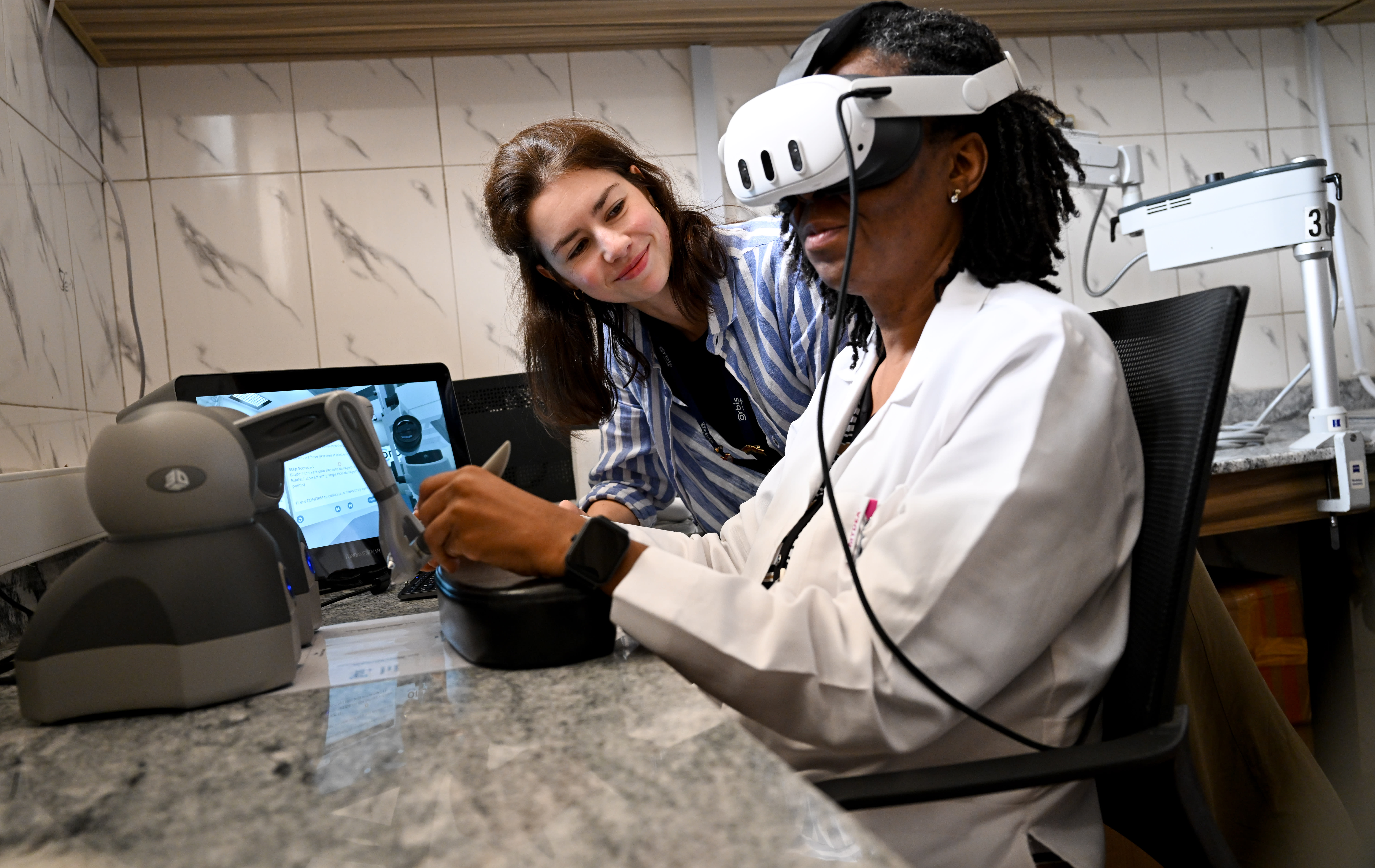 The program uses Fundamental XR's immersive surgical simulation platform to help early-stage ophthalmologists build skills faster and safely before entering the operating room.