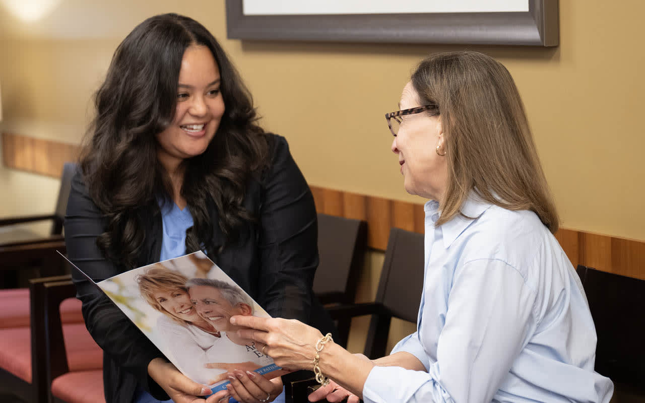 Advanced Eye Care provides patients with consistent, curated materials.