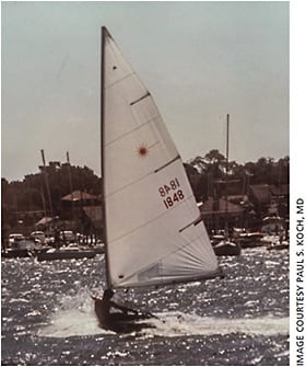 Competitive sailing in 1975. I’ll have time to do it again.