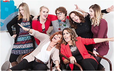 Children's Eye Care technicians work hard but find time to enjoy themselves, too.