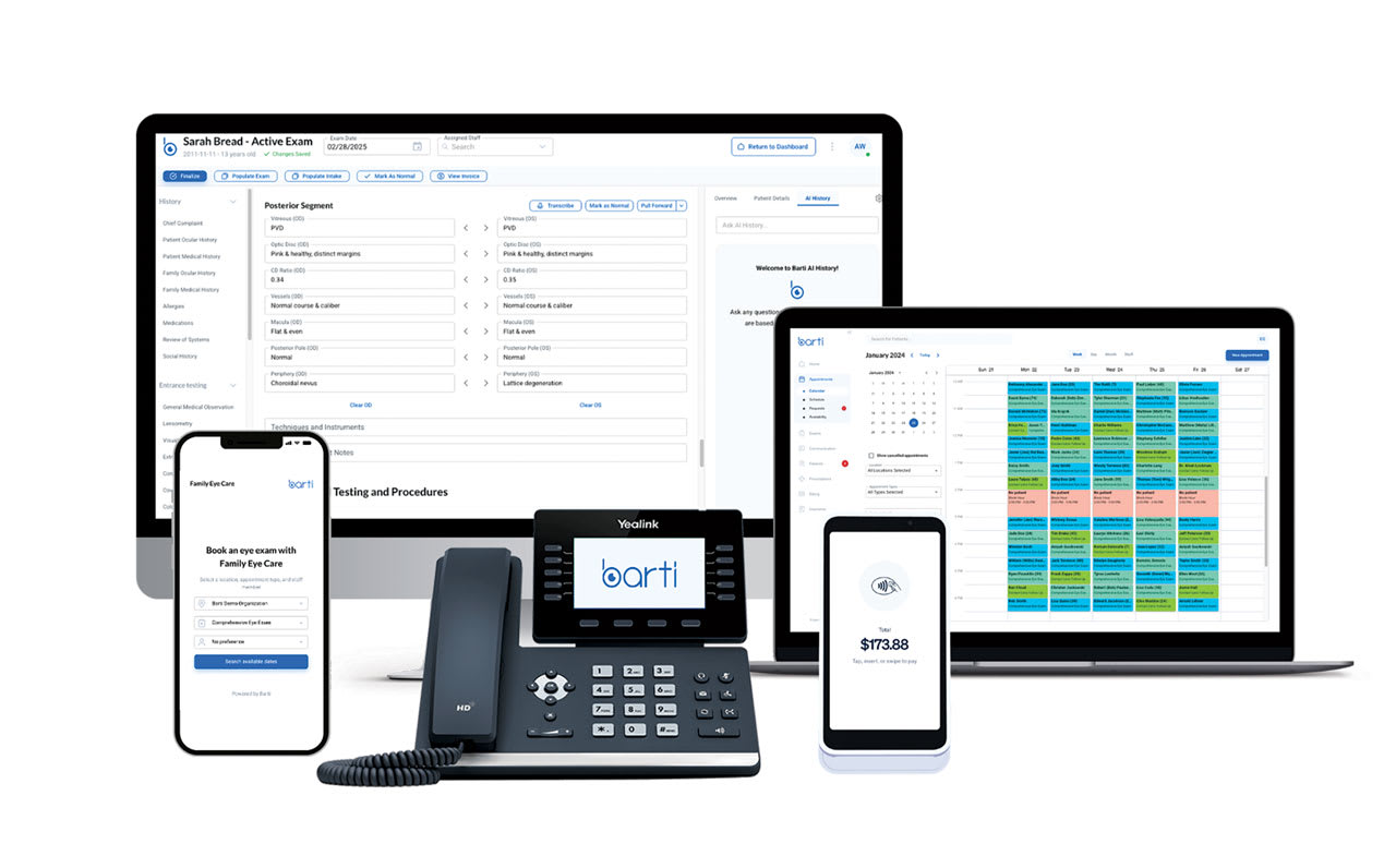 Here are Barti’s artificial-intelligence-backed products. (Photo courtesy: Barti)