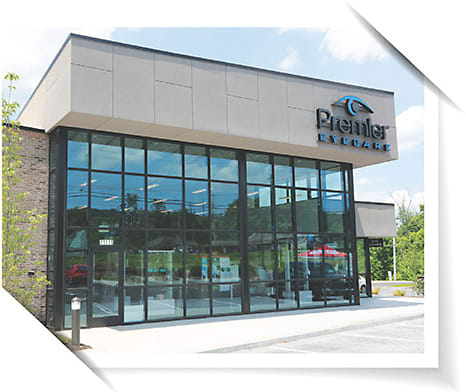 1 Dr. Fry’s practice, Premier Eyecare, in its new home. 
Photo: (1) courtesy of Stan Bass Photography