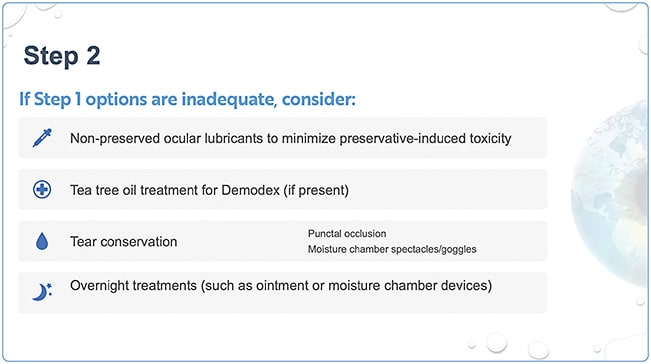 FIGURE 2A. If the treatments of Step 1 are inadequate, there are myriad treatment options still to consider. See page 12 for more.