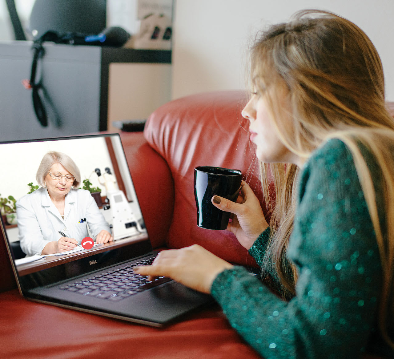 One benefit of teleoptometry is patient convenience, which can also lead to practice growth. (Photo courtesy: AdobeStock/ibreakstock)